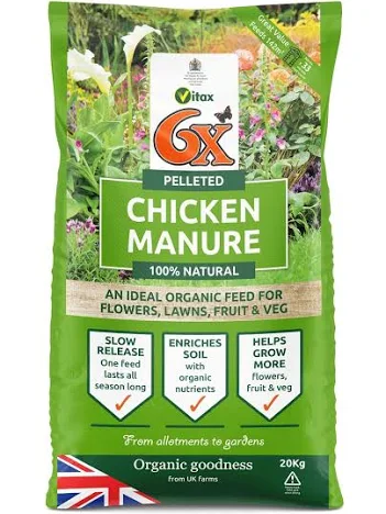 6X Natural Fertiliser