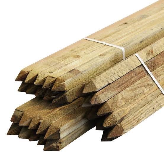 Square Sawn Softwood Tree Stake